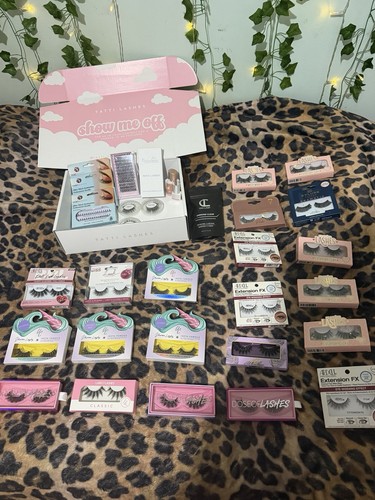 Pair false eyelashes bundle - false,